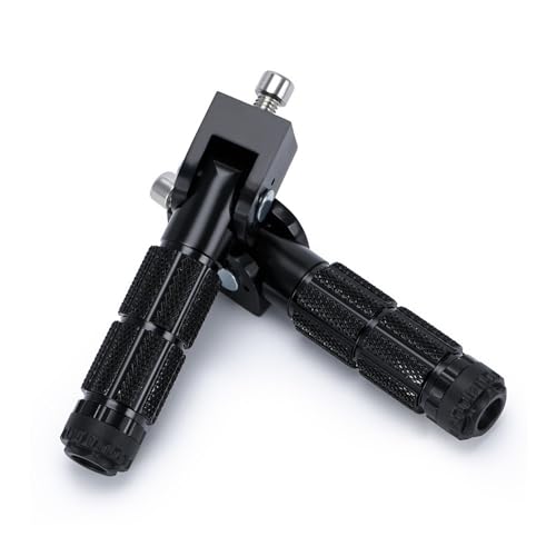Cale pied moto passager lot de 2 pédales pliables pour résoudre le manque de place
