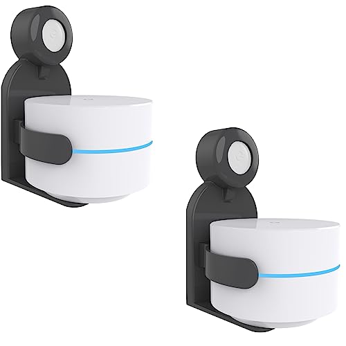 Soporte de pared para Google Nest WiFi 2 para un salón ordenado y sin cables a la vista
