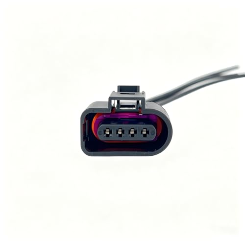 Image of 4 Pin MAP Sensor Connector Plug 1J0973704 Female Wiring Pigtail Compatible with VW Audi Seat Skoda