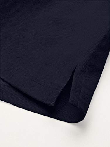 The Children's Place Girls Short Sleeve Ruffle Pique Polo,Tidal 5 Pack,L (10/12)4