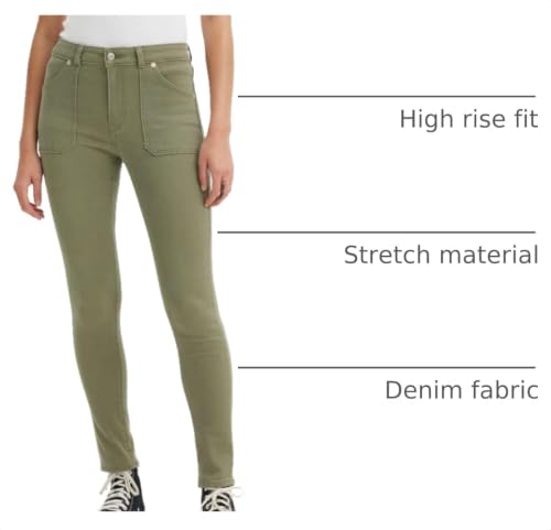 Image of Levi's Women's 721 Utility High Rise Skinny Jeans