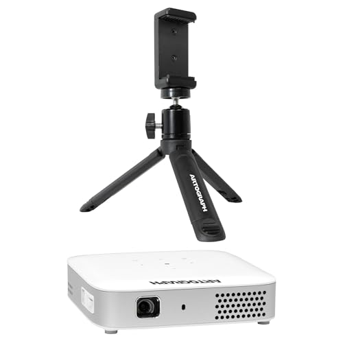 Image of Artograph Smart HD Digital Art Projector with Remote, Wi Fi, and Case + Mini Tripod Tabletop & Handheld Stand for Digital Projectors & Phones