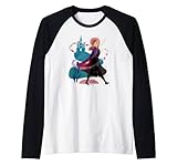 Official Disney Merchandise Disney Princess Frozen Anna Wander Often Autumn Camiseta Manga Raglan