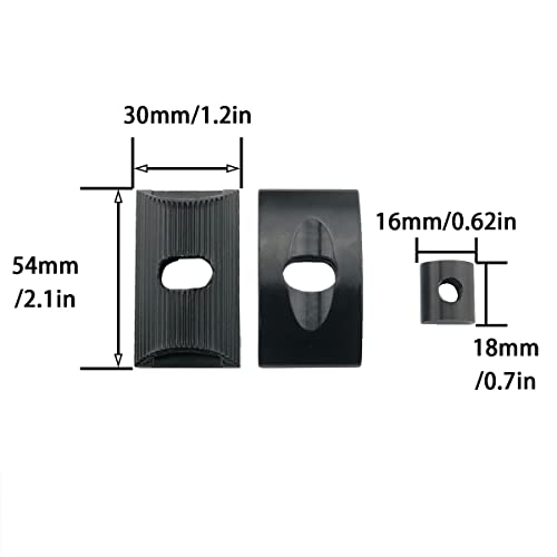 Bicycle Seatpost Head Saddle Pipe Head DGHAOP Aluminium Alloy Bike Seatpost Clamps Head Saddle Pipe Screw Seat Tube Cycling Screw Seat Tube Post Single Rod Head Parts
