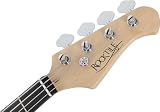 Rocktile Pro JB-30BK 70´s Deluxe zestaw basów elektrycznych + nuty + CD