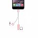 Onway Lightning Port Adapter Charge Jack 3.5 mm Audio Interface Headphone Connector Converter Cable For IOS Devices iPad iPod iPhone 7 7 Plus 6 6s Plus
