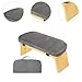 Yiju Meditation Bench Kneeler Chair Hip Support Foldable Comfortable Ergonomic for Leisure Living Room Indoor Outdoor Balcony Home, Gray