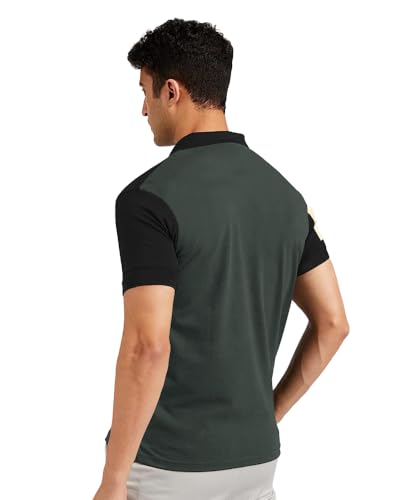 Image of Noble Monk Men's Regular Fit Polo T Shirt |Half Sleeves |Collar Tshirts T Shirt | Casual Tshirt