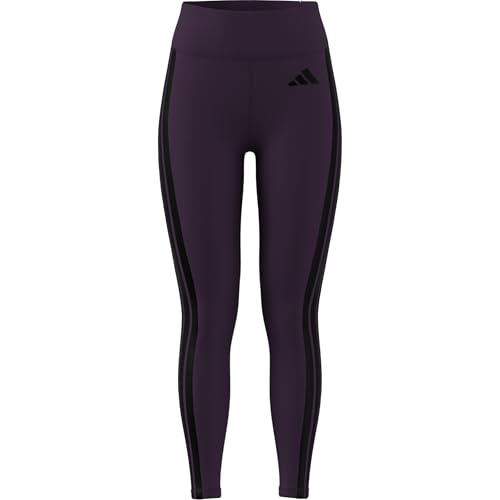 adidas Women's Optime Essentials 3-Stripes 7/8 Training Leggings - Image 3