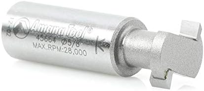 Miniatura 4 de Amana Tool - 45664 Ranura en T con punta de carburo 5/8 de diámetro x 3/16 x 1/2" vástago
