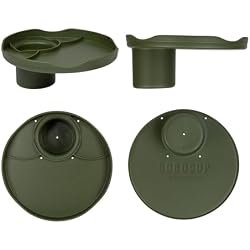 ROBOCUP Plate Accessory, in All 12 Colors, Conveniently Holds Your Food, Snacks, Drinks | Multi-Use Hands Free Project Work Station, Ruggedized Portable Design, Diameter of 8.5