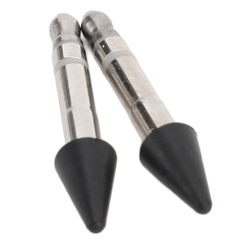 BONKZEBU Puntas de Lápiz Capacitivo Punta de Repuesto Sensible de Control Fino para Lápiz Delgado 2 2 Piezas para Tomar Notas Digitales, Dibujar, Trabajo de Oficina, Estudio ABS, Metal