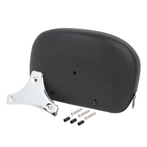 Dossier passager moto noir avec support pour Harley Softail Slim FLSL 2018-2022