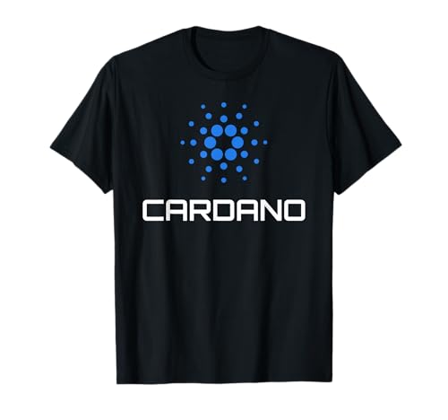 Cardano Logo T-Shirt Crypto Coin Blockchain Altcoin ADA Gift Maglietta