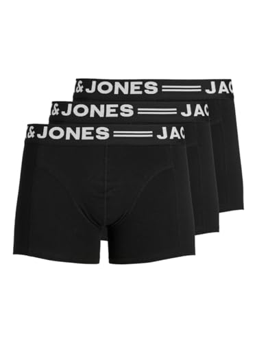 JACK & JONES calzoncillos ropa interior de algodón pack 3 unidades