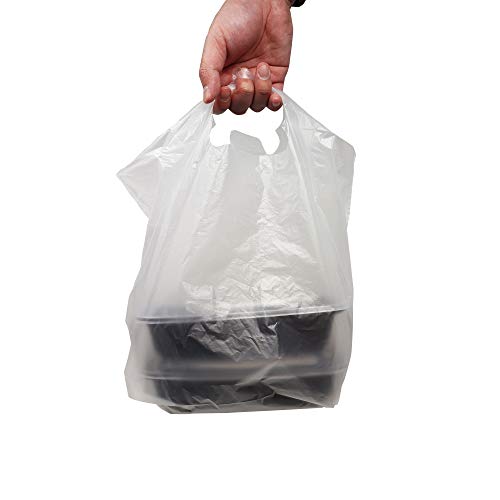 Reli. RL14-11223-500 To Go Bags/Take Out Bags (500 Count Bulk) (Small 16 Inch L X 8 Inch W + 10.75 Inch H) Reusable Plastic Bags thumb #6