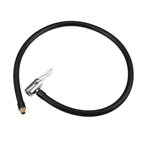 A ABSOPRO 60cm Voiture Pneu Gonfleur Rallonge Tuyau avec Mandrin Air Pompe Caoutchouc