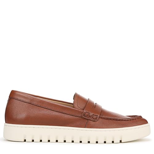 Mocasines Vionic M Uptown de cuero para hombre talla 46 marrón tostado 6