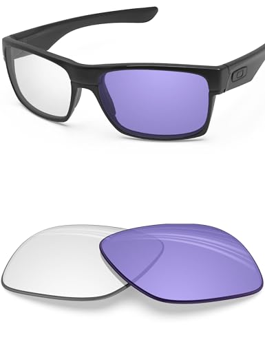 Image of BLAZERBUCK Replacement Lenses & Screws Screwdriver for Oakley TwoFace OO9189 /TwoFace Asian Fit OO9256 Sunglass
