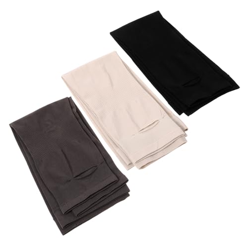 Toyvian 6Pares Protectoras UV De Refrigeración Para Manga Solar Antideslizante Para Hombres y Mujeres Para Actividades y Conducción