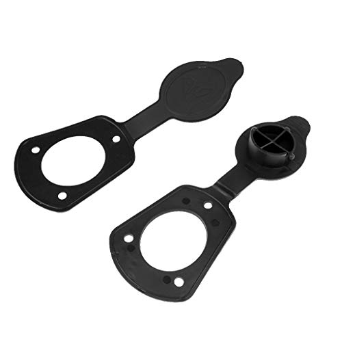 2 Pieces Fishing Rod Holder Cap And Gasket Kit Fit For Flush Mount Rod Holder Kayak Boat Fishing Accessory #TOP1