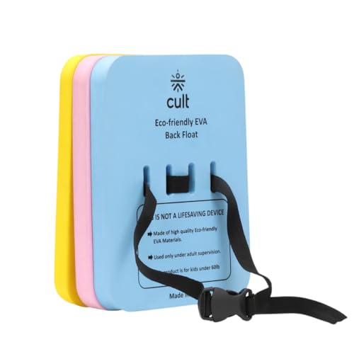 Image of Cult Floatation Swim Belt for Adults & Kids - EVA Foam Buoyancy Belt with Adjustable Strap & Buckle - Non-Slip, Chlorine-Resistant, Durable Support for Swim Training, Water Aerobics & Therapy