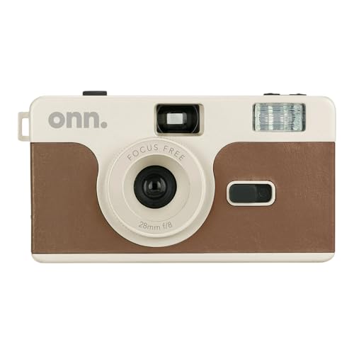 Onn. Reusable 35MM Film Camera (Brown)