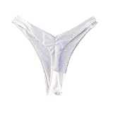 SherryDC Women’s Cheeky Thong Brazilian Bikini Bottoms Sexy High Cut Leg Swimsuit Bottom Ruched Butt Bathing Suit Briefs