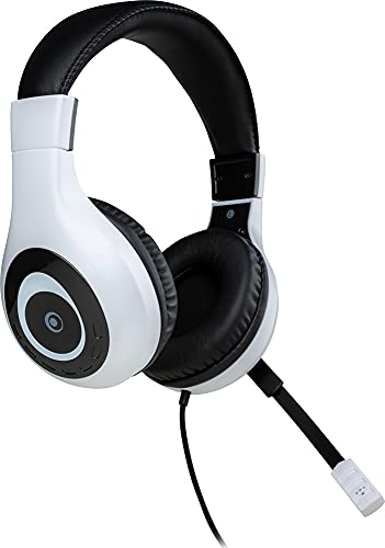 Casque PC Jack 3.5mm avec Micro Blanc Bigben