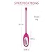 xinXbabe Pelvic Floor Muscle Trainer Kegel Weight Training for Tightening & Strengthen - Beginner to Intermediate Friendly Kegel Weights 69g Ball [Non-Electric]