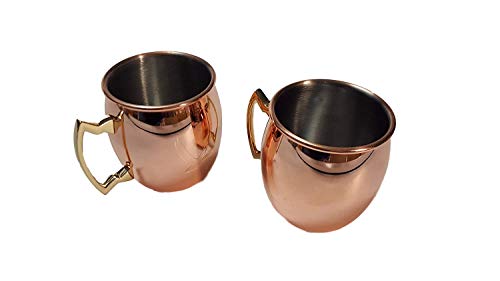 Exclusif Grey Goose Tasse en cuivre/Copper Lot de 2 mugs Cover