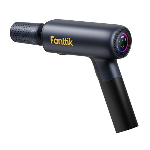 Fanttik NB10 Flip Portable Pressure Washer Gun, Foldable Cordless Pressure Washer Sprayer, Multi-Scenario Compatibility, 5-in-1 Nozzle, HD LED Display and Type-C Charging, for Patio, Camping, Bicycles