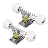 Compatibilidad e instalación fácil: diseñado específicamente para patinetas de cuatro ruedas, este conjunto ofrece una fuerte compatibilidad e instalación fácil, ideal para cruceros y entusiastas de la calle.