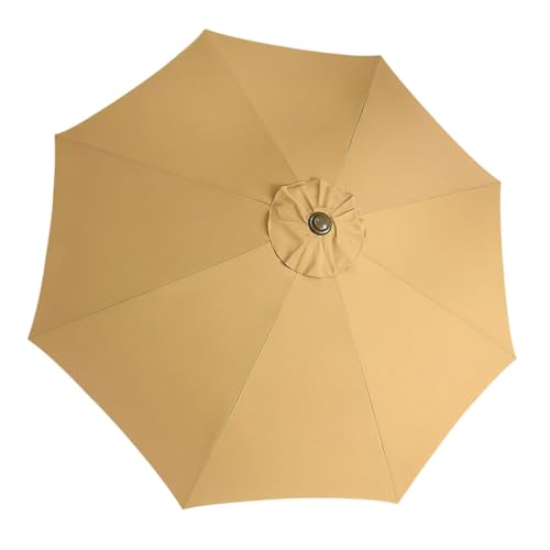 Toile rechange parasol terrasse Mikikit bâche compatible coupe-vent - 2
