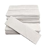 Jusmioke 20 Pcs White Thin...