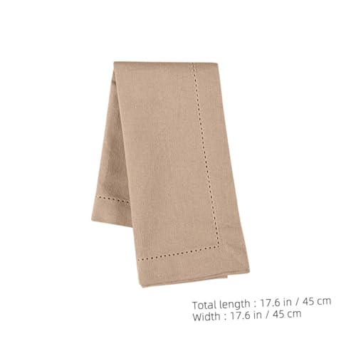 Servilleta de Tela Reusable Garneck Beige Ovalada 45 x 45 cm miniatura 2