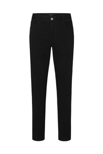 Karlowsky Herren 5-Pocket-Hose Classic-Stretch, aus nachhaltigem Material, Bio-Baumwolle schwarz Größe 54