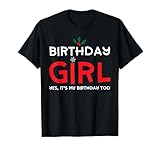 Geburtstag an Weihnachten Geschenk Geboren an Weihnachten T-Shirt
