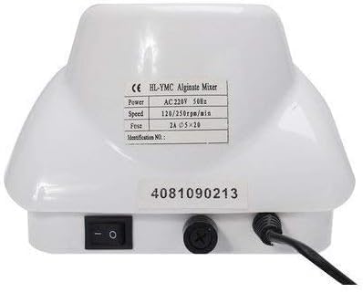 Miniatura 9 de Mezclador de material de alginato Tazón de mezcla Cuchillo de plástico Impresión Material de alginato Mezclador Equipo de laboratorio HL-YMC I