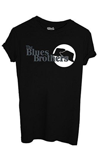 MUSH T-Shirt The Blues Brothers Chapeaux-Film by Dress Your Style - Homme-XXL Noir