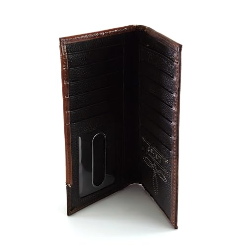 ARIAT Mens Rodeo Distressed Wallet4