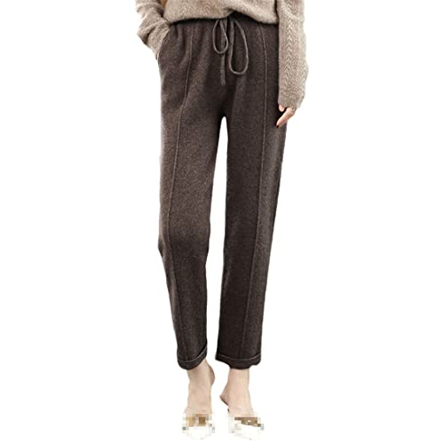 Pantalon crayon laine mérinos femme S premium chaud et épais pour l'hiver