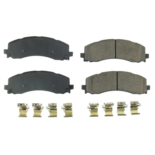 Image of PowerStop Rear Brake Pads for Ram 2500 2019-25 | Ram 3500 2019-25 - Z17 Ceramic Brake Pads with Installation Hardware, 17-2225