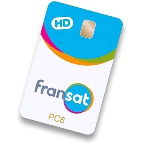 Carte pour chaînes françaises Fransat avec abonnement illimité