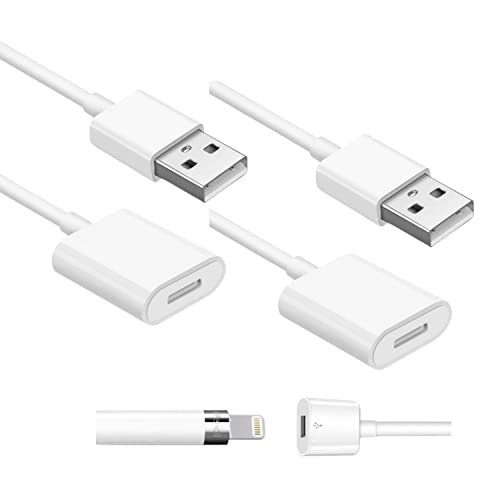 Apple Pencil 第1世代 ２本　ホワイト ペン先・充電アダプタ付き 楽天市場】【2024新モデル】Apple Pencil 充電ケーブル 第1世代