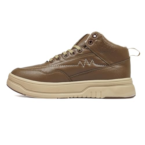 Image of TRACER Stylish & Comfortable Men's Sneakers | Lightweight & Breathable Training Running Shoes with EVA Sole, PU Material Design | Secure Fit Casual Shoe Pair 6 to 11 UK