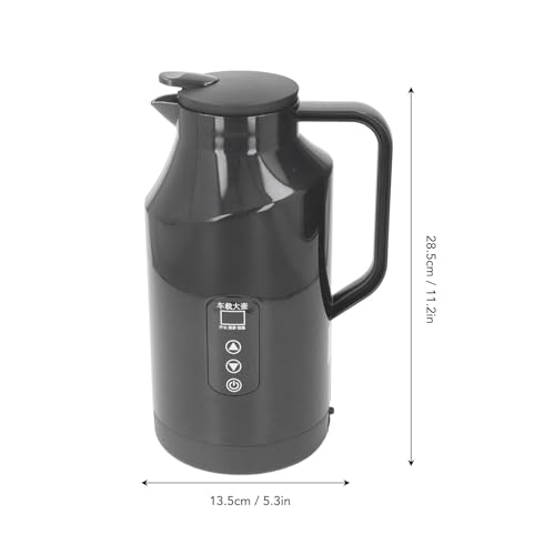 Hervidor eléctrico para auto 12V 1500ml acero miniatura 7