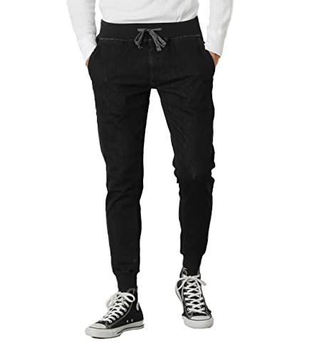 ［アズールバイマウジー］ ジーンズ MENS DOBBY DENIM SLIM JOGGER２ 251ESM12-251J メンズ 00015 020 L ブラ...