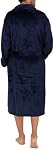 Izod hommes Confort-soft Robe en polaire - Sergé StripeBathrobe