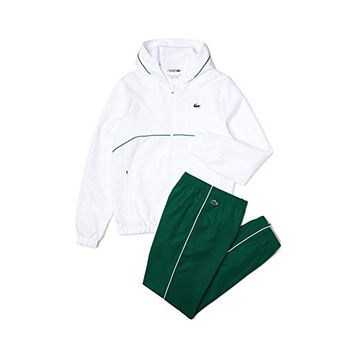 Preisvergleich Produktbild Lacoste Herren WH9680 Hom Trainingsanzug Set, Blanc / Bouteille-Blanc-NOI, M